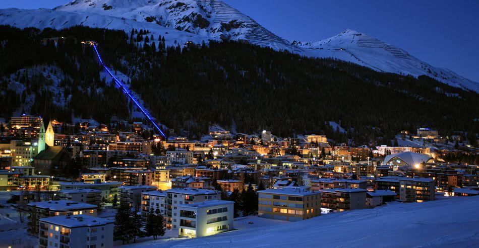 Ferienwohnung Alpenblick 达沃斯 外观 照片